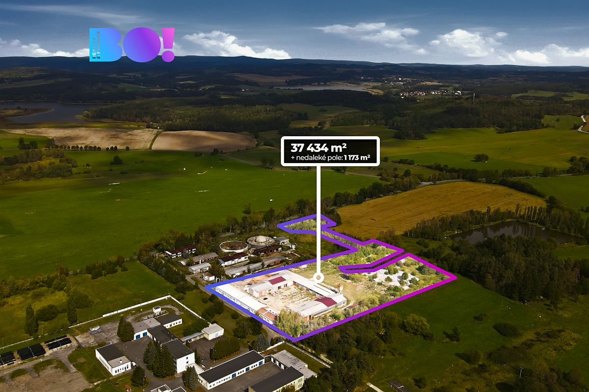 Prodej výrobní haly, prostoru 4031 m²