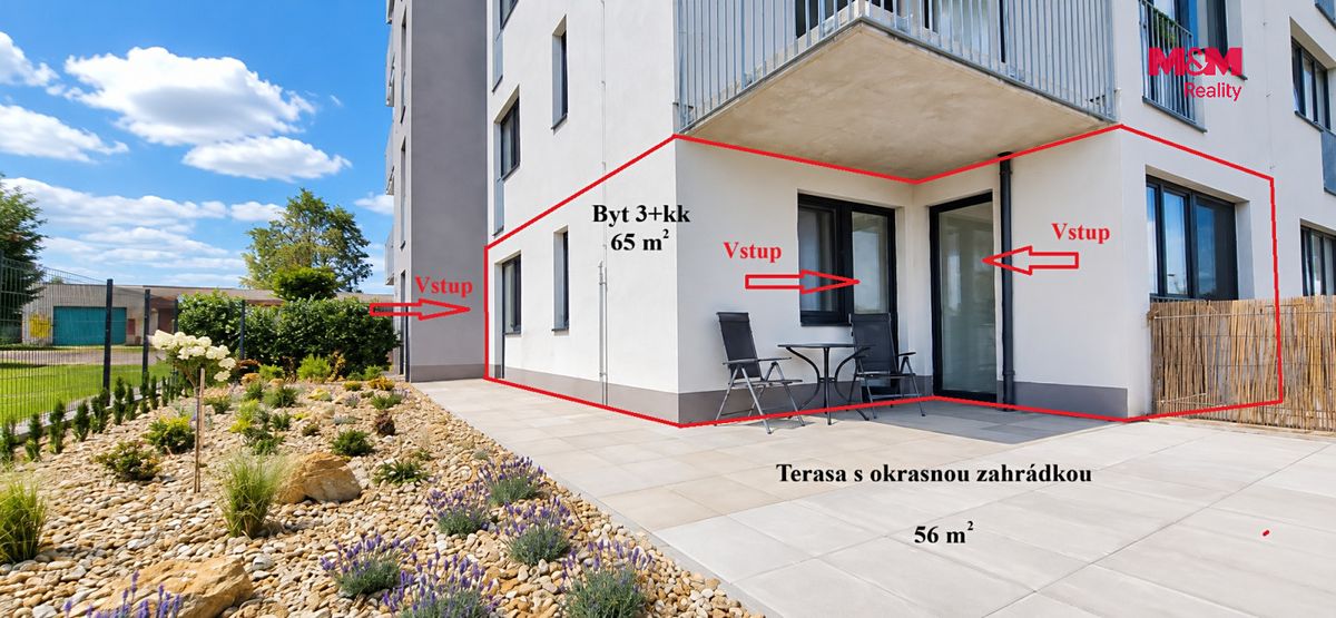 Pronájem bytu 3+kk 65 m² – fotografie 2