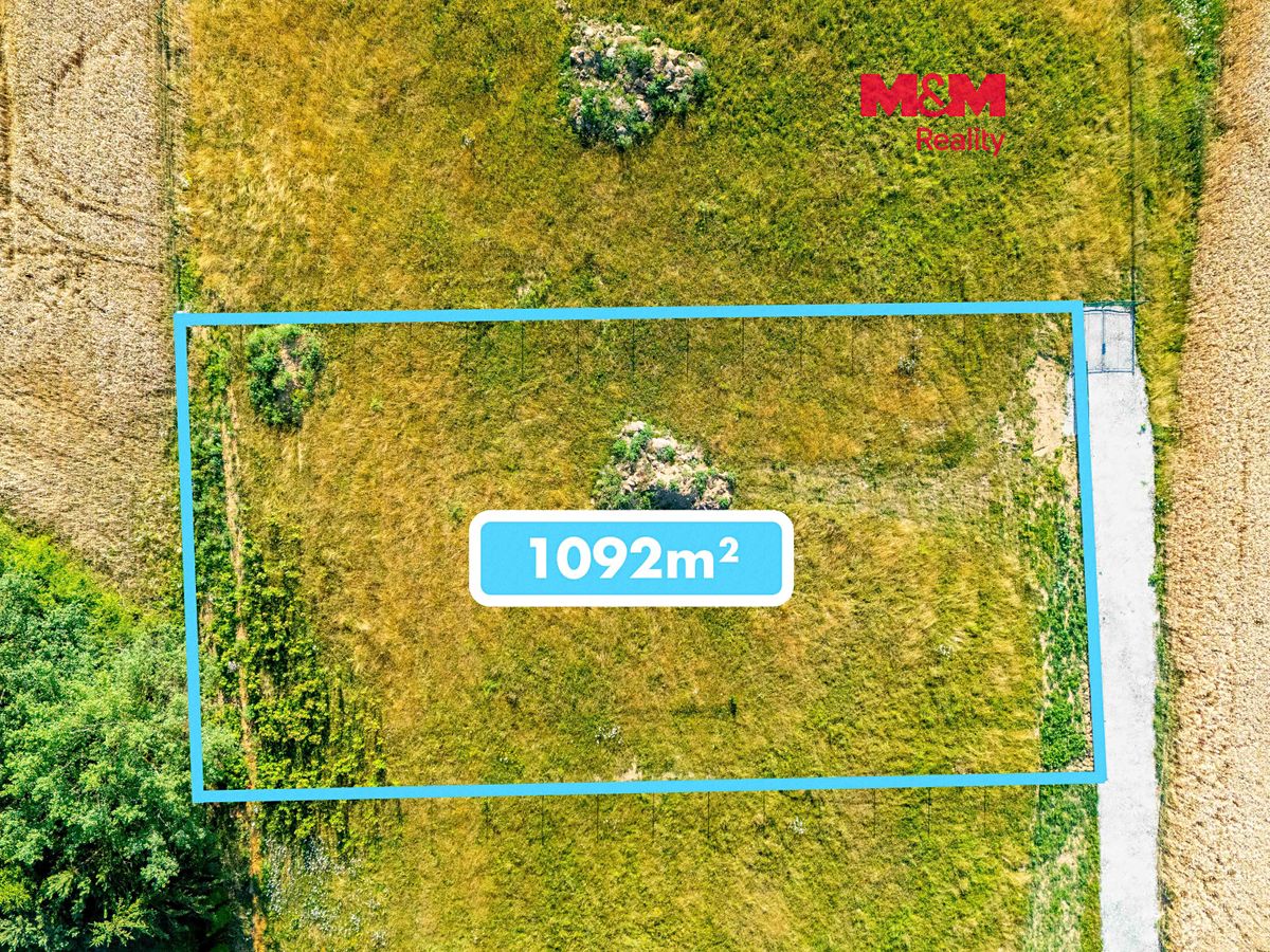 Prodej stavebního pozemku 1092 m²