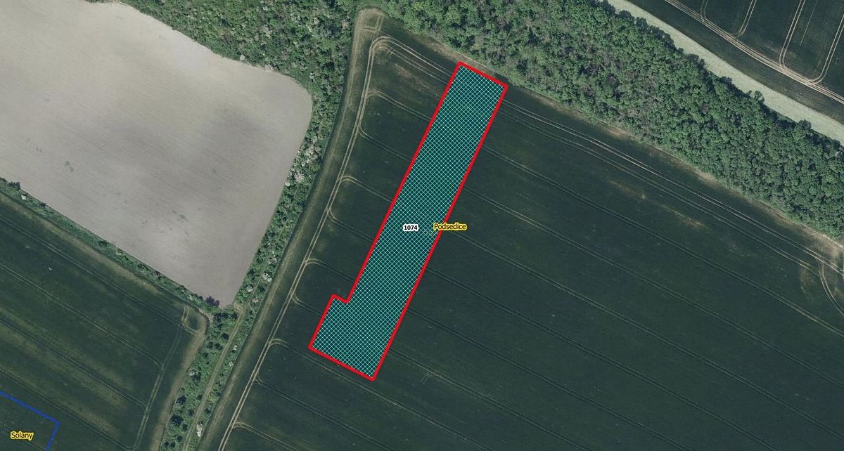 Prodej pole 7835 m², Podsedice – fotka 1 z 3