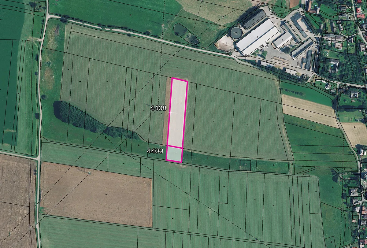 Prodej pole 10358 m²