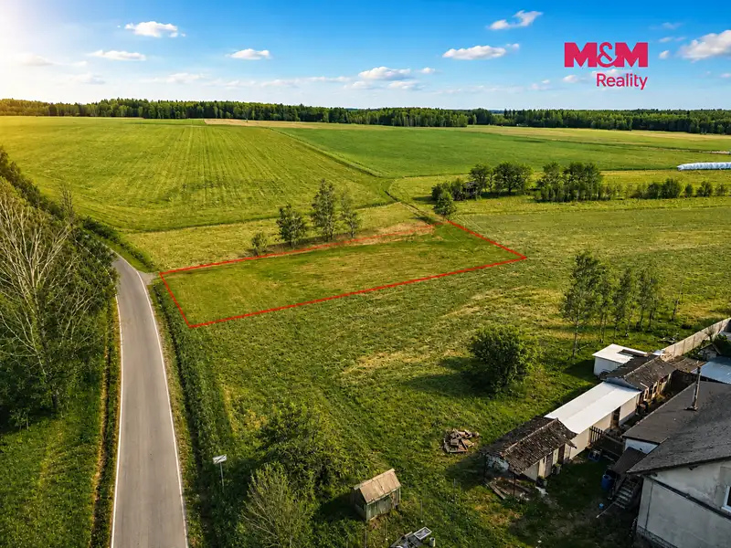 Prodej stavebního pozemku 1596 m², Olbramov – náhled fotky 2
