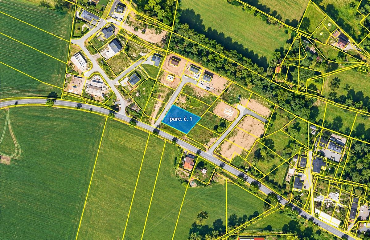 Prodej stavebního pozemku 1394 m² – fotografie 3