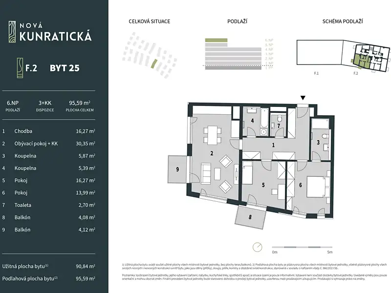 Prodej bytu 3+kk 90 m², Liberec – náhled fotky 2