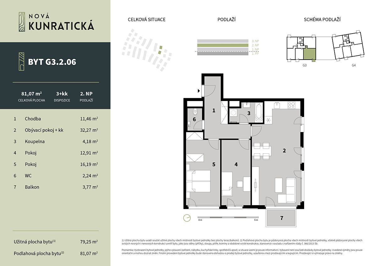 Prodej bytu 3+kk 79 m² – fotografie 2