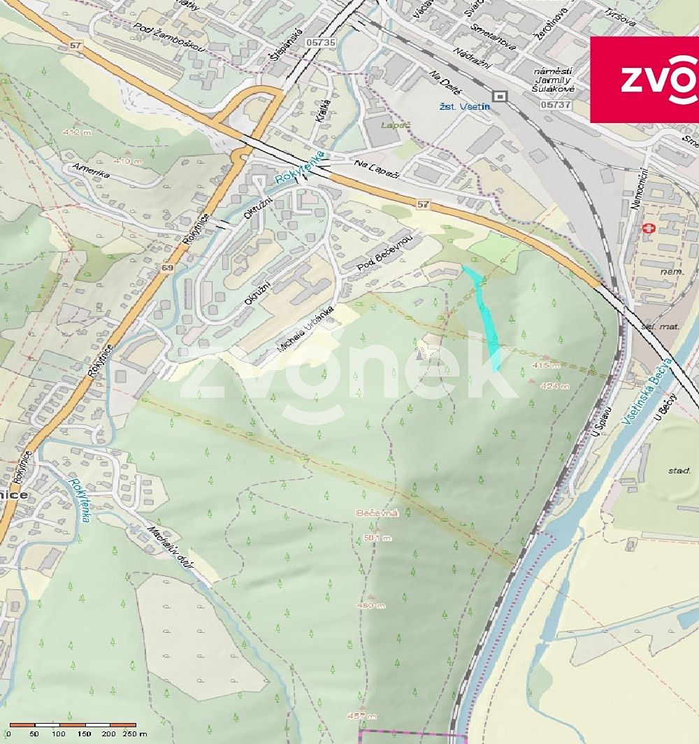 Prodej lesa 4429 m² – fotografie 3