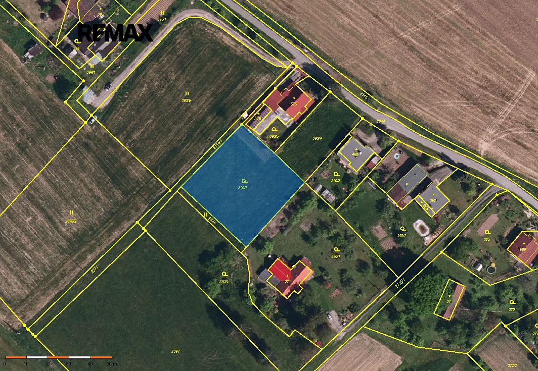 Prodej stavebního pozemku 1676 m² – fotografie 2