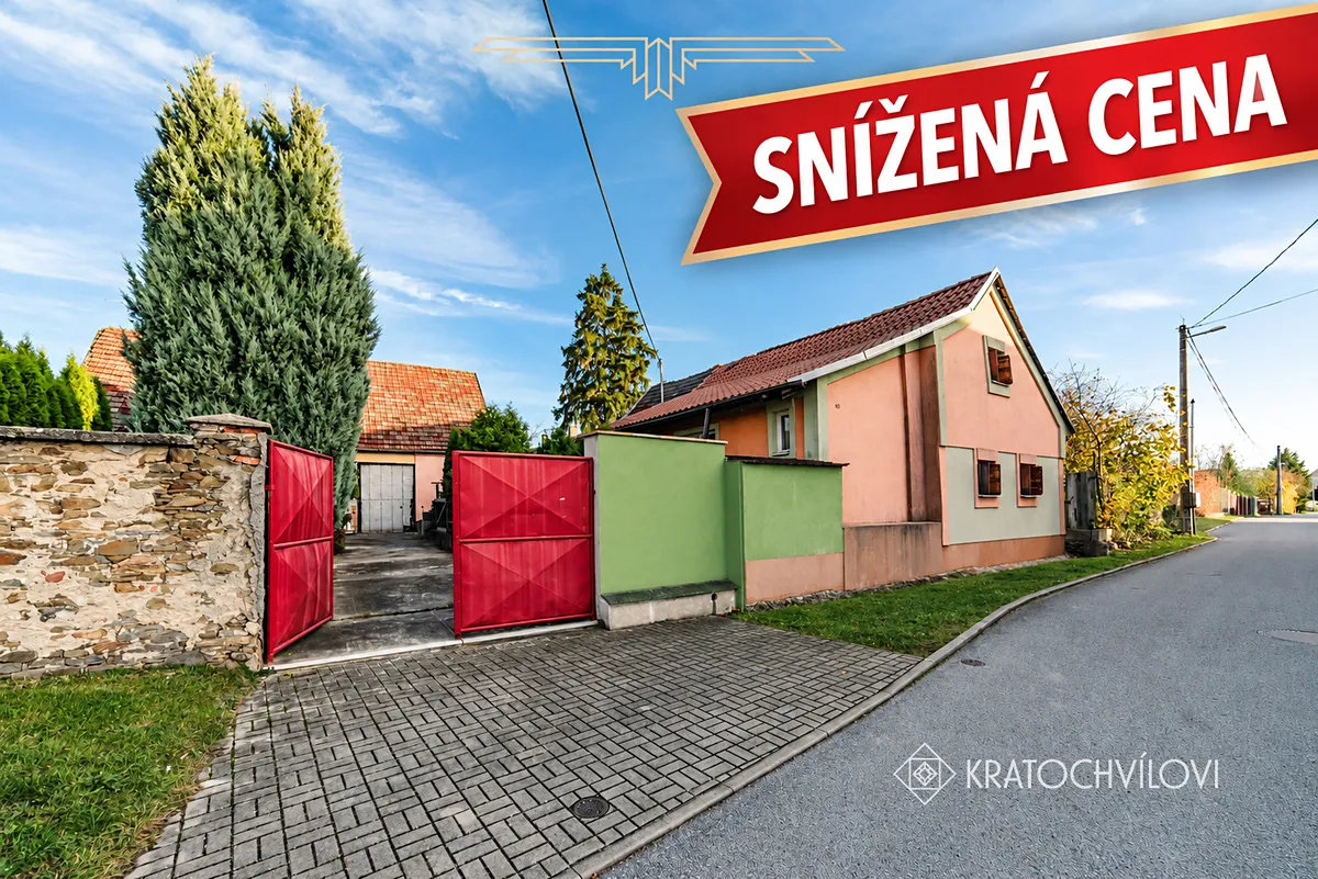 Prodej rodinného domu 97 m², pozemek 1229 m²