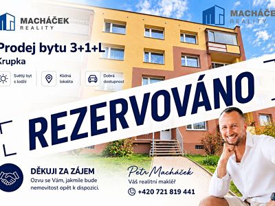 Prodej bytu 3+1 62 m²
