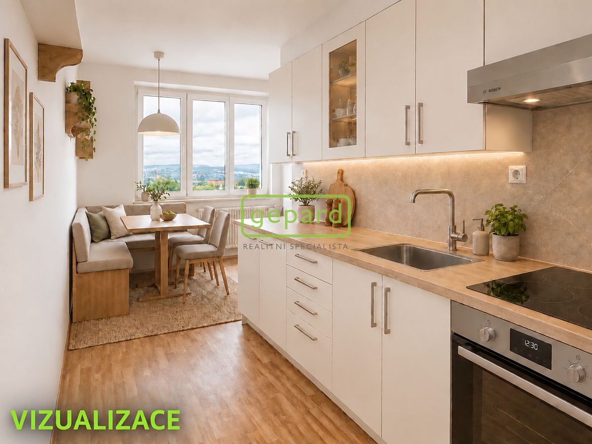 Prodej bytu 2+1 56 m²