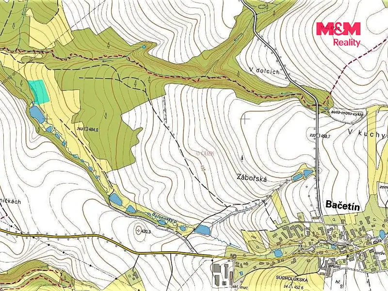 Prodej louky 1365 m², Bačetín – náhled fotky 2
