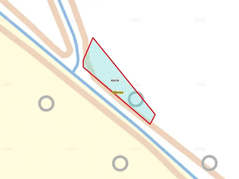 Prodej pole 439 m², Dětenice – náhled fotky 2