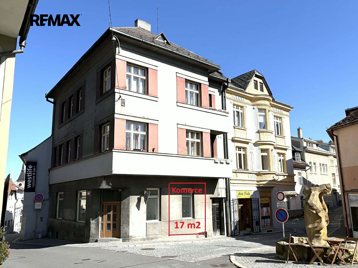Pronájem obchodního prostoru 17 m²