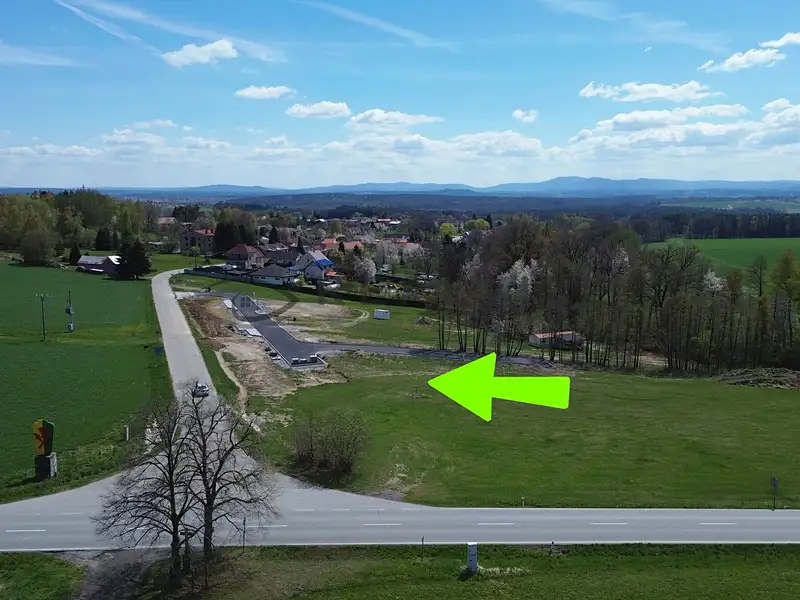 Prodej stavebního pozemku 832 m², Borovany – náhled fotky 2