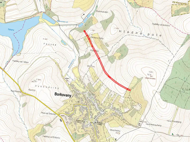Prodej pole 17558 m², Borkovany – náhled fotky 2