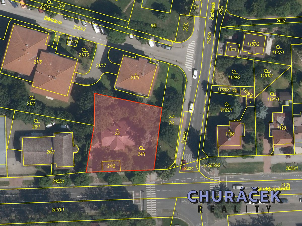 Prodej stavebního pozemku 977 m²