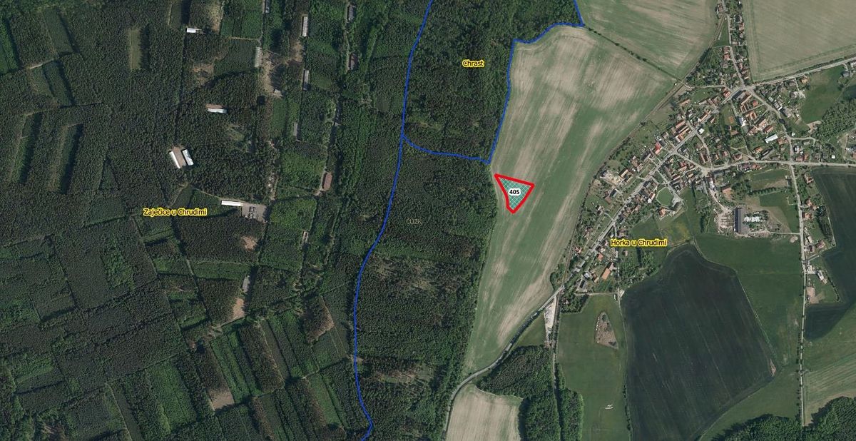 Prodej pole 5539 m² – fotografie 2
