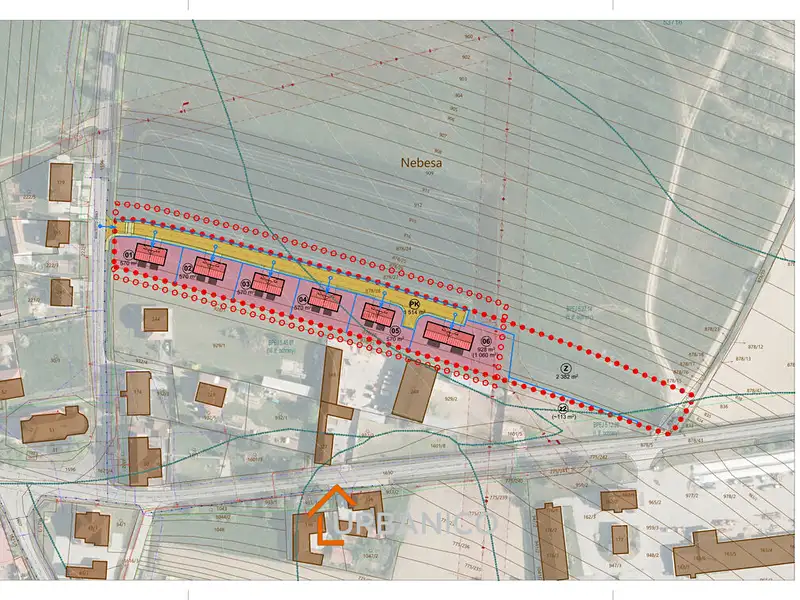 Prodej stavebního pozemku 570 m², Myslejovice – náhled fotky 2