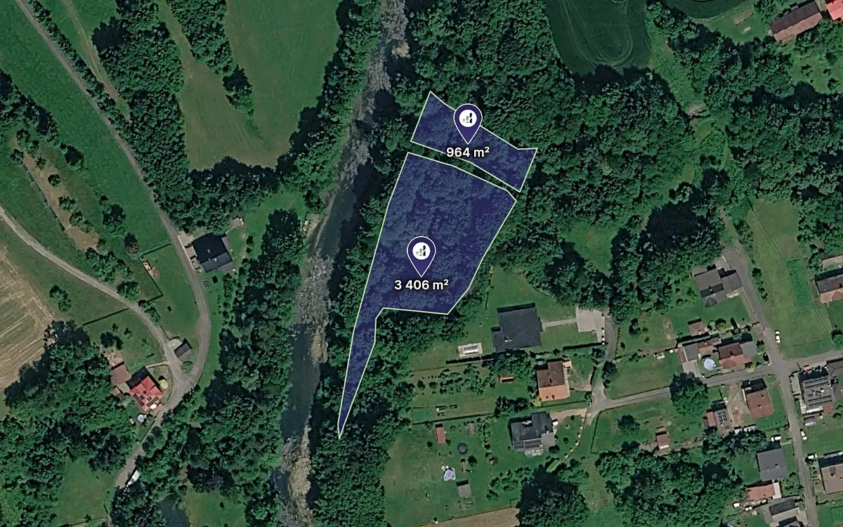 Prodej stavebního pozemku 4370 m²