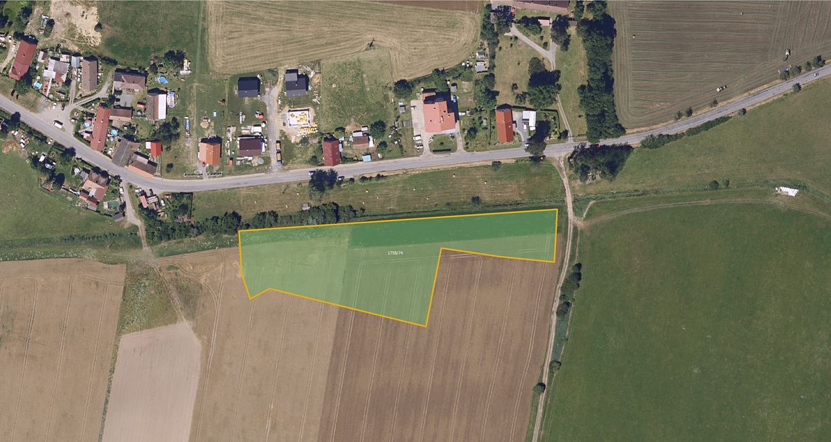 Prodej pole 9680 m²
