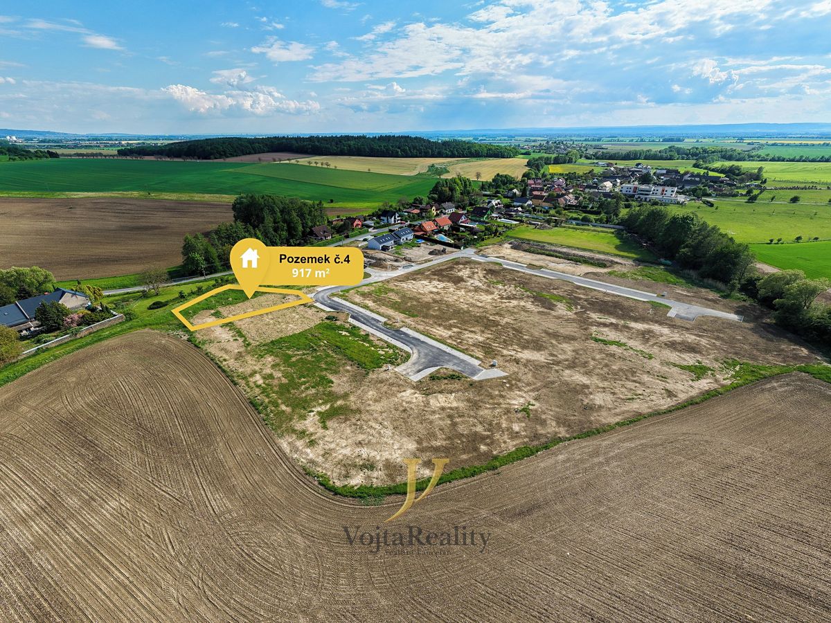 Prodej stavebního pozemku 917 m² – fotografie 2