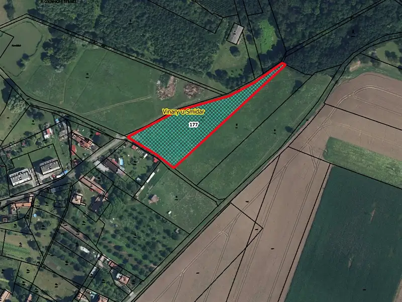 Prodej zahrady 5683 m², Vinary – náhled fotky 1