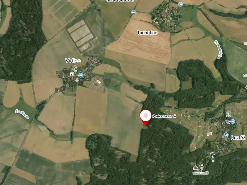 Prodej louky 7450 m², Vidice – náhled fotky 2