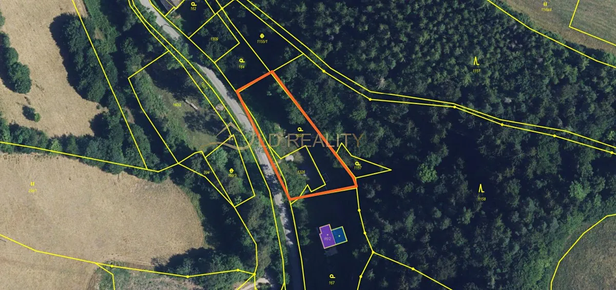 Prodej stavebního pozemku 1969 m²