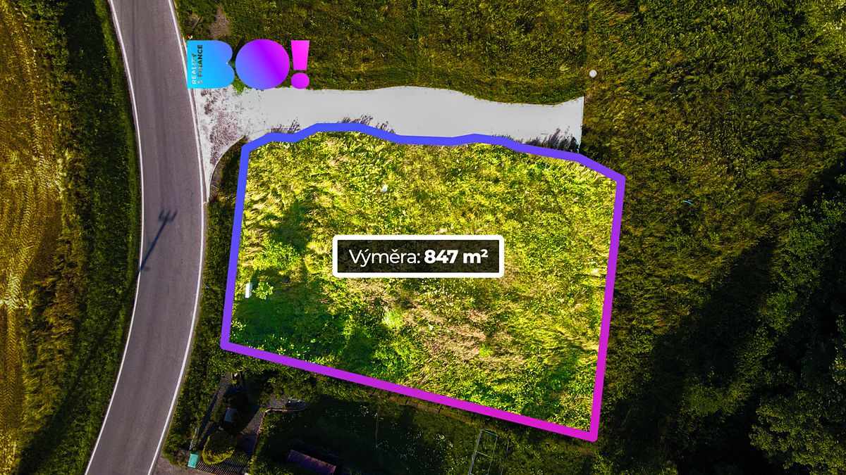 Prodej stavebního pozemku 849 m² – fotografie 5