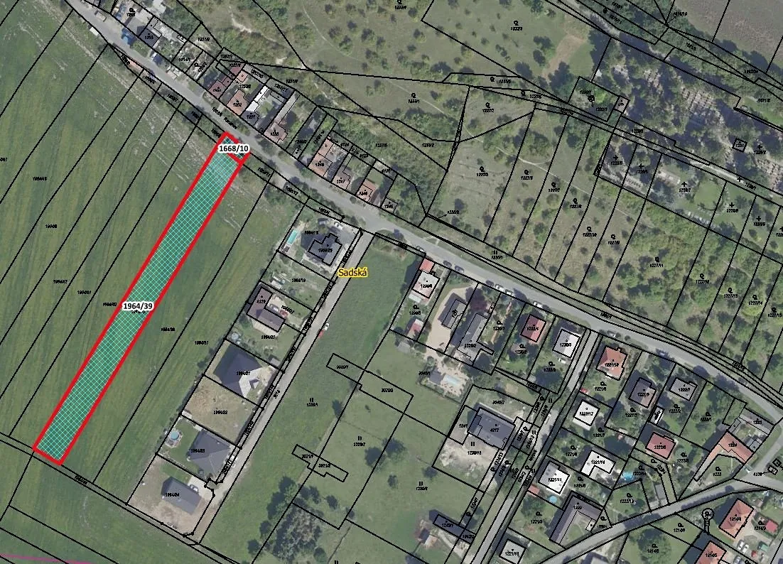 Prodej pole 2772 m²