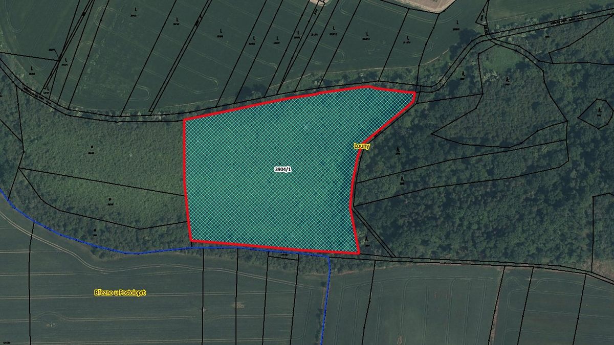 Prodej louky 26467 m², Louny – fotka 1 z 3