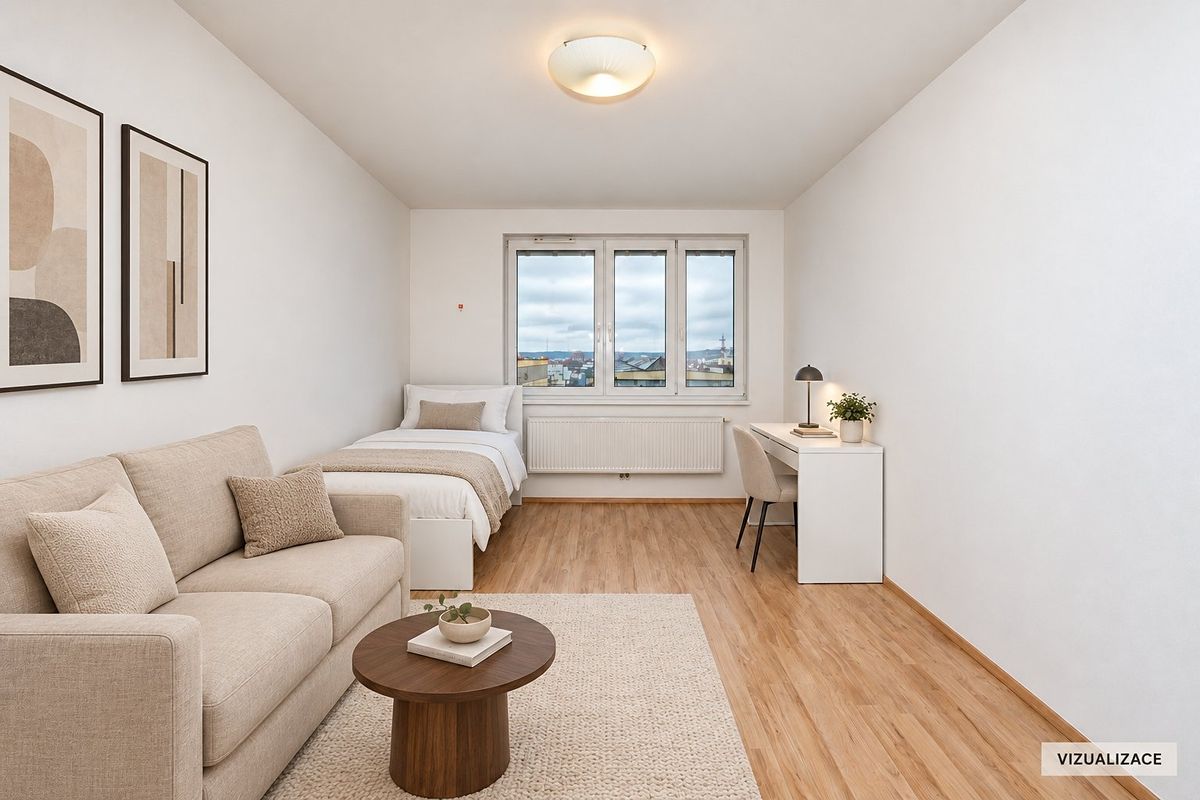 Prodej bytu 1+kk 33 m², Praha – fotka 1 z 3