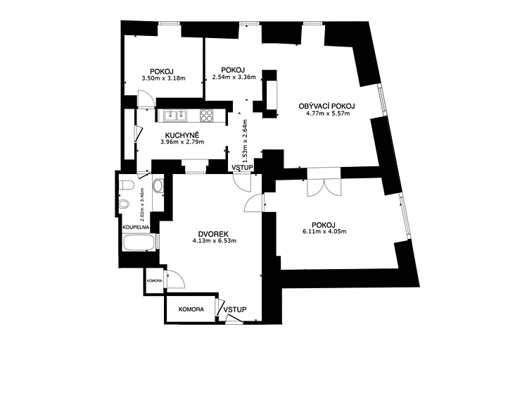 Prodej bytu 3+1, 78 m² (5 z 36)