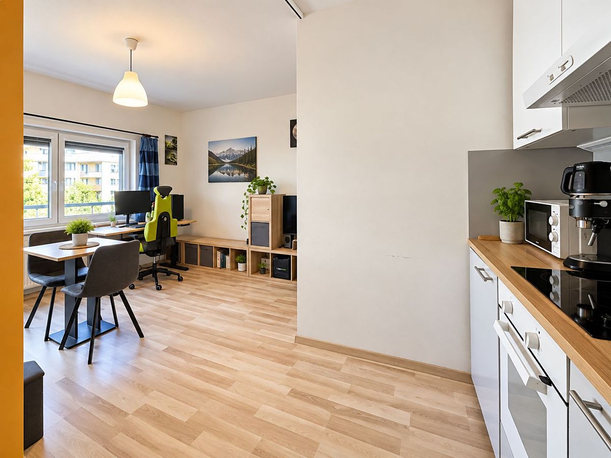 Pronájem bytu 1+kk 35 m² – fotografie 2