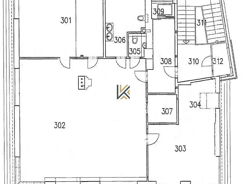 Pronájem kanceláře 160 m², Praha – náhled fotky 3