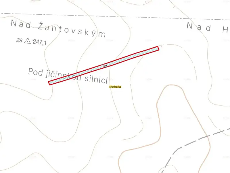 Prodej pole 4550 m², Nový Bydžov – náhled fotky 2