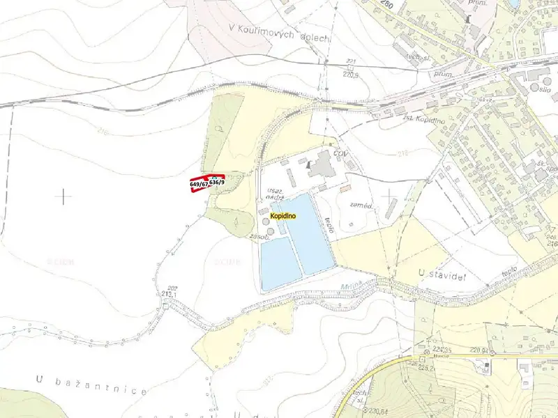 Prodej pole 2830 m², Kopidlno – náhled fotky 3