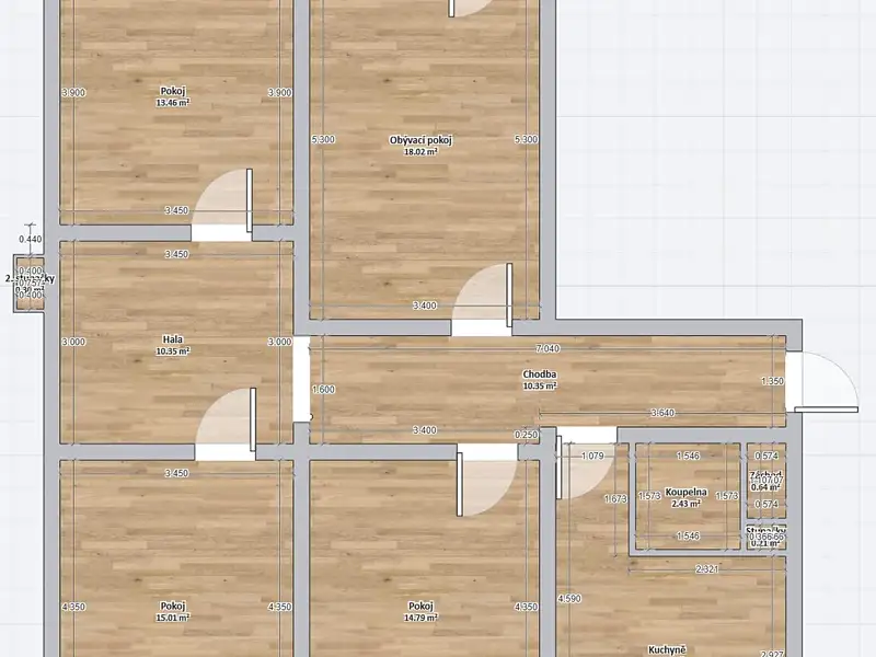 Prodej bytu 4+1 95 m², Hlučín – náhled fotky 2