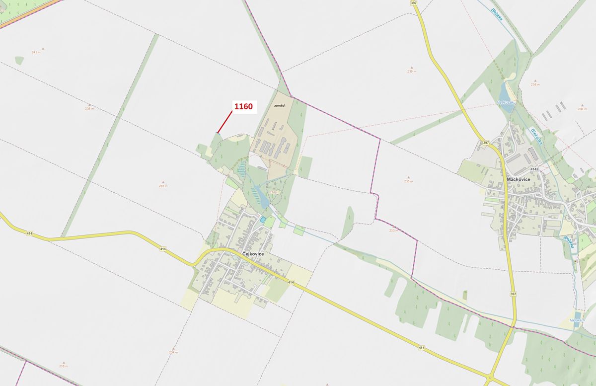 Dražba lesa 126 m², Čejkovice – fotka 1 z 3