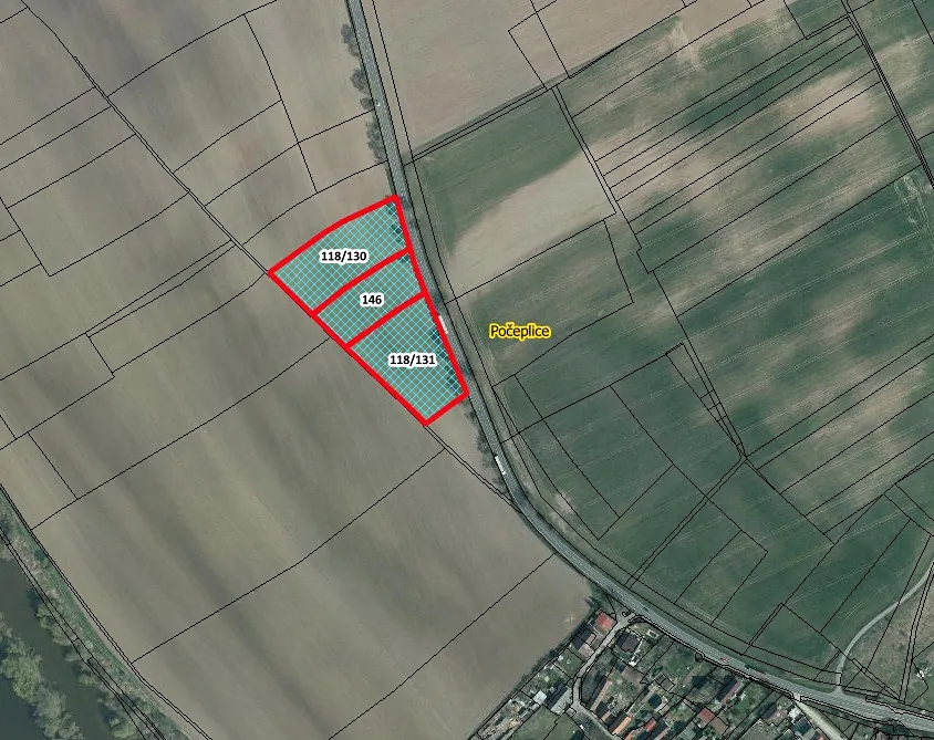 Prodej pole 14700 m²