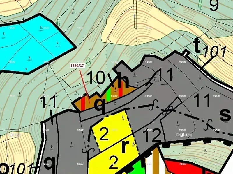 Dražba lesa 1781 m², Hovězí – náhled fotky 3