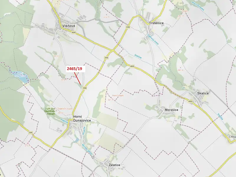 Dražba lesa 247 m², Horní Dunajovice – náhled fotky 1