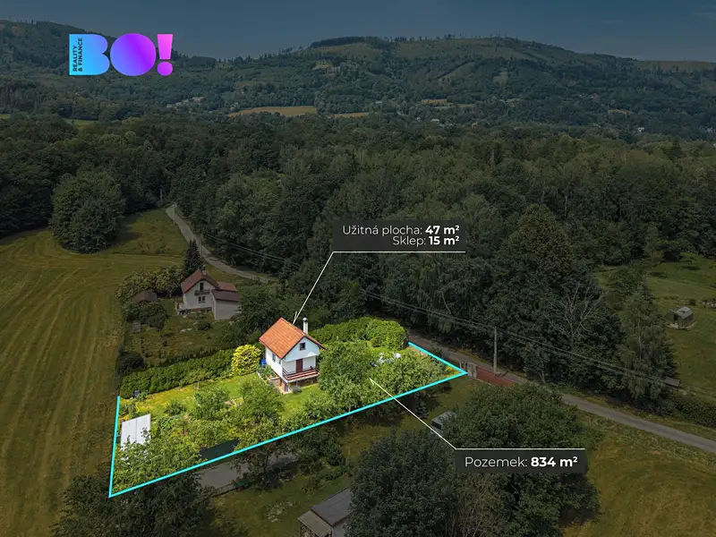 Prodej chaty 47 m², pozemek 834 m², Pstruží – náhled fotky 2