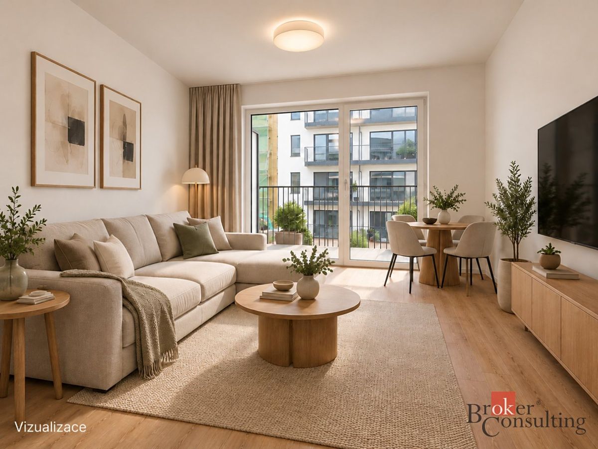 Pronájem bytu 2+kk 54 m², Brno – fotka 1 z 3