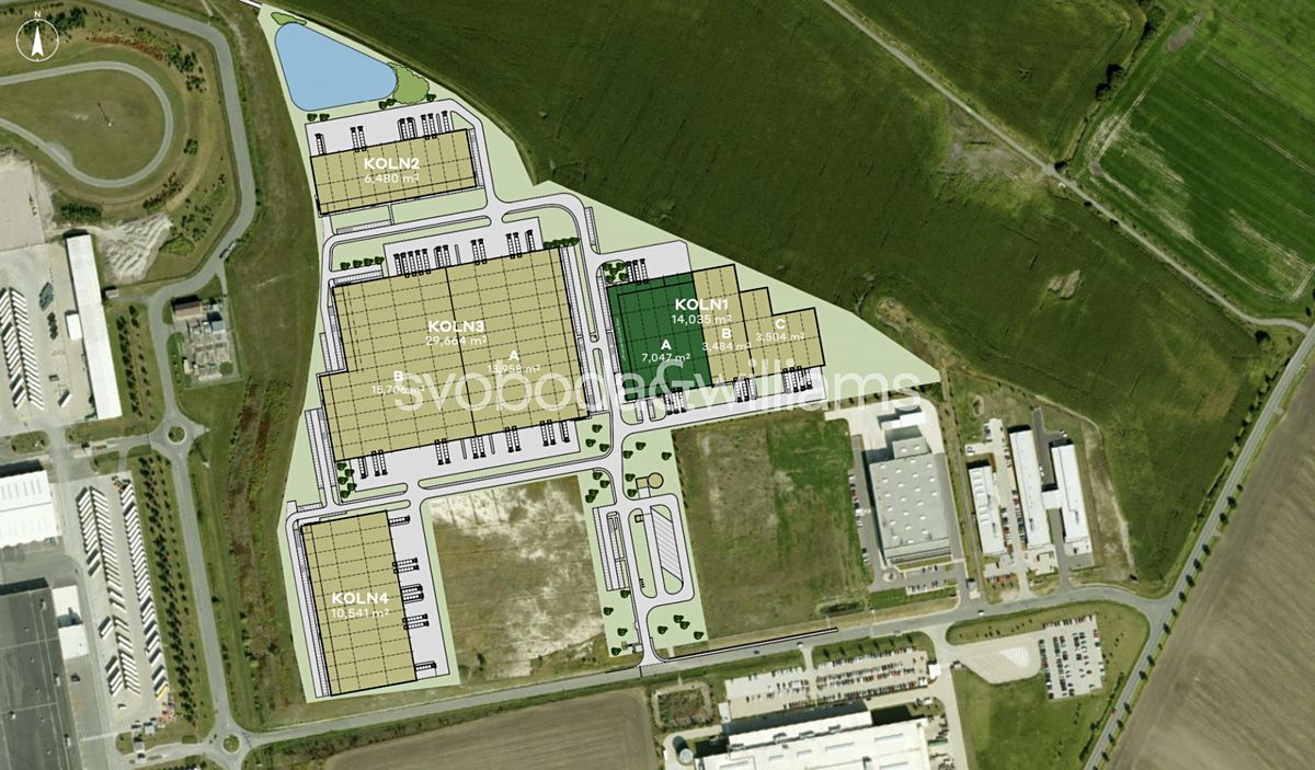 Pronájem skladového prostoru 24442 m² – fotografie 3