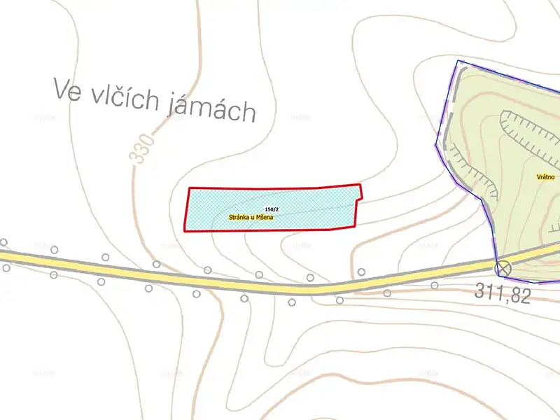 Prodej pole 7066 m², Stránka – náhled fotky 2