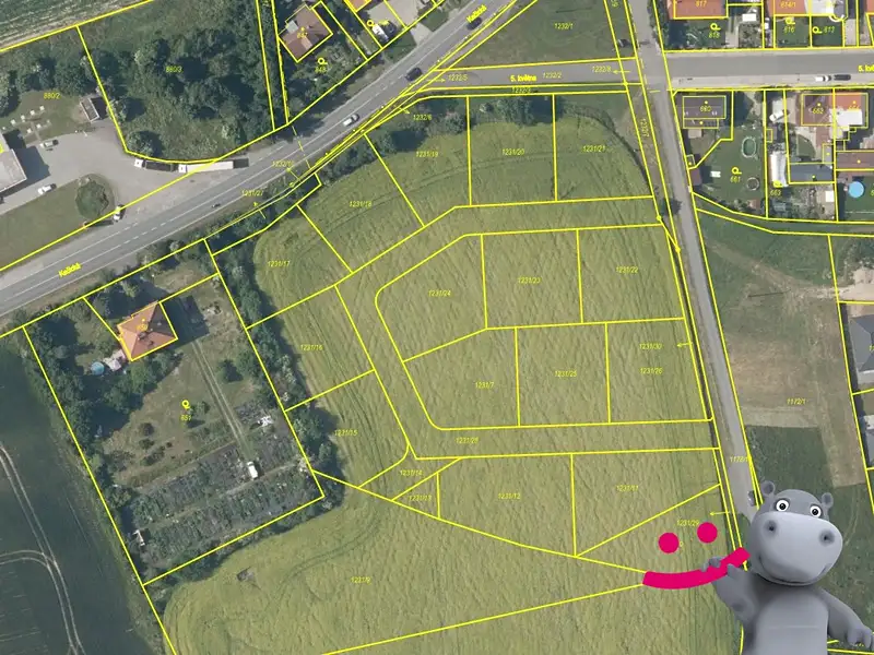 Prodej stavebního pozemku 832 m², Smečno – náhled fotky 3