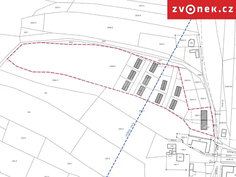 Prodej stavebního pozemku 18988 m², Ludkovice – náhled fotky 2