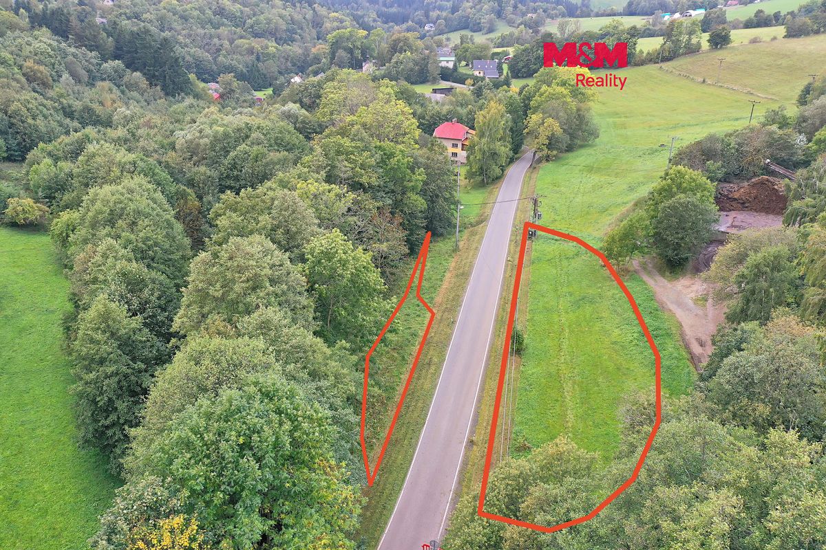 Prodej louky 1557 m²