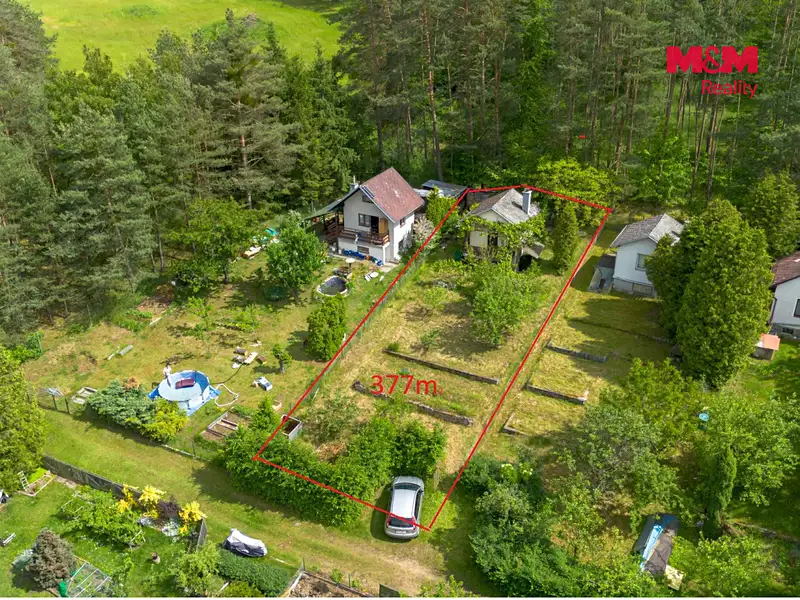 Prodej chaty 20 m², pozemek 377 m², Kamýk nad Vltavou – náhled fotky 2